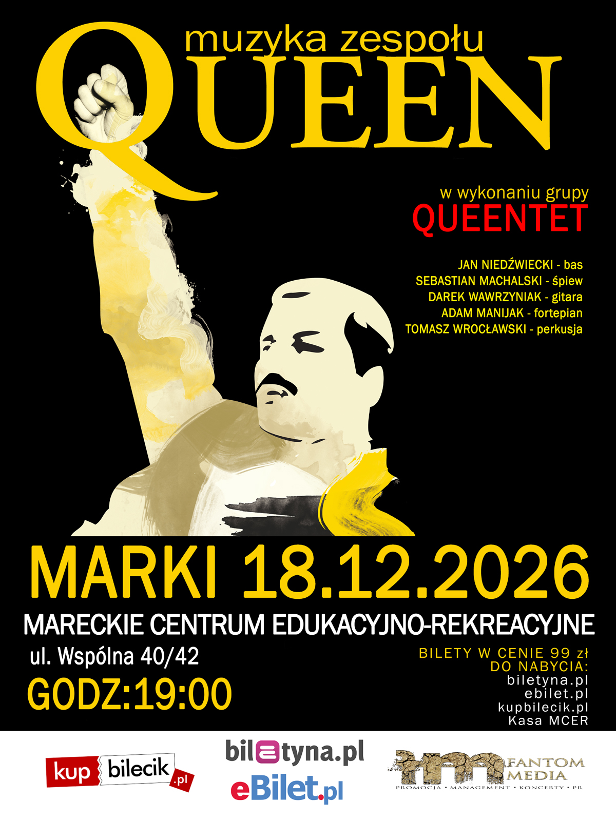 plakat 2026 MARKI queentet